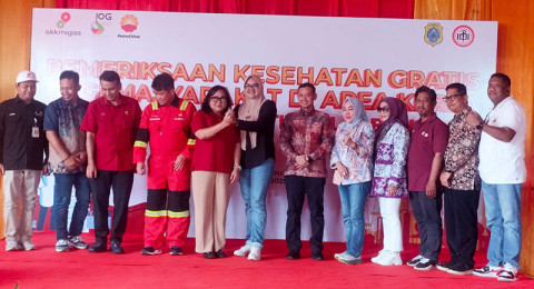 10 Desa dari 2 Kecamatan di Tanjabtim Ikuti Pemeriksaan Kesehatan Gratis SKK Migas-PetroChina