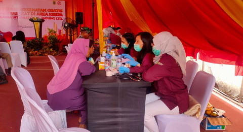 Jaga Kesehatan Masyarakat, SKK Migas—PetroChina Gelar Pemeriksaan Kesehatan Gratis di Tanjabtim