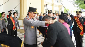 Polda Jambi Gelar Seremoni Purna Tugas dan Sertijab Pejabat Utama