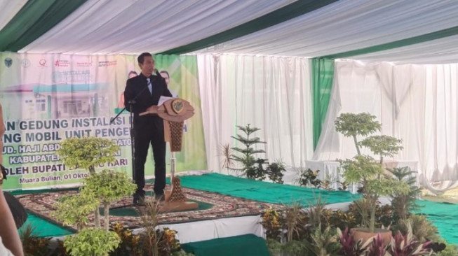 Bupati Batang Hari Resmikan Gedung Instalasi Dialisis dan Mobil Unit Pengelola Darah RSUD HAMBA
