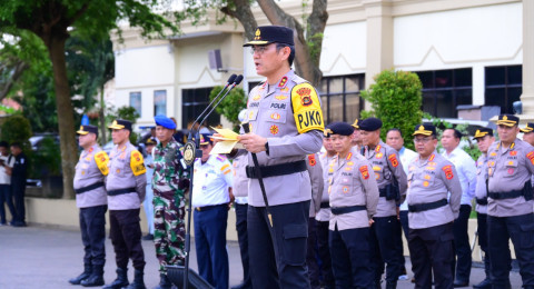 Polda Jambi Gelar Apel Operasi Zebra 2025, Kapolda Tekankan Edukasi dan Pencegahan