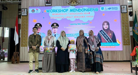 Pemkot Jambi Luncurkan Buku Literasi Anak Karya Dr. Nadiyah Maulana