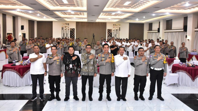 Polda Jambi dan OJK Gelar Sosialisasi Perlindungan Konsumen dan Literasi Keuangan