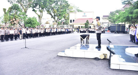 Pengukuhan Keluarga Asuh di Polda Jambi, Kapolda: Pimpinan Harus Jadi Teladan