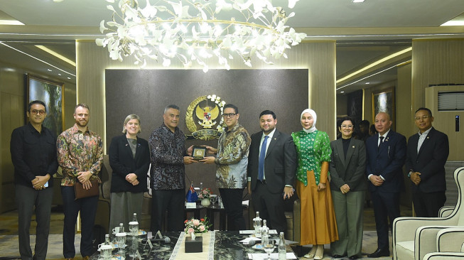 Bahas Kerja Sama Diplomasi,  Komisi I Terima Dubes Selandia Baru