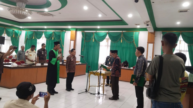Wabup Batang Hari Lantik Sekda Baru, Dorong Kolaborasi dan Tata Kelola Pemerintahan