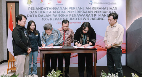 Proses PI Maksimum 10% Wilayah Kerja Jabung Masuki Tahapan Pembukaan Data