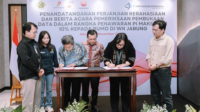 Proses PI Maksimum 10% Wilayah Kerja Jabung Masuki Tahapan Pembukaan Data