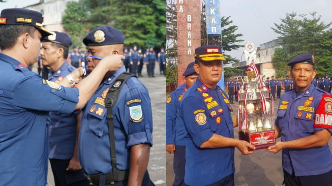 Damkar Kota Jambi Gelar Lomba Skill Competition Firefighter dan Rescue