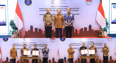 OJK, PPATK, dan BSSN Sepakati Sinergi Penguatan Integritas dan Keamanan Sektor Jasa Keuangan