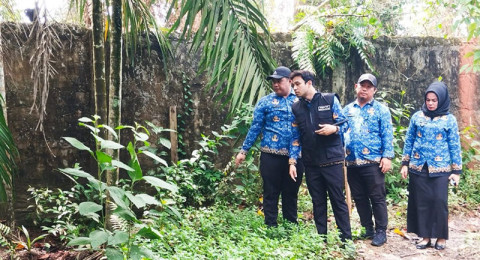 Wawako Jambi Tinjau Lahan Proyek Kolam Retensi di Paal V