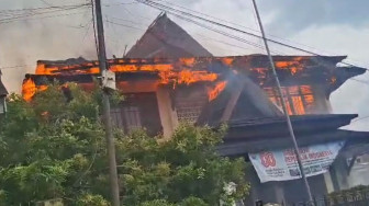 Kantor Dinas Pertanian Provinsi Jambi Terbakar, Tidak Ada Korban Jiwa