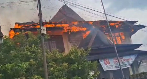 Kantor Dinas Pertanian Provinsi Jambi Terbakar, Tidak Ada Korban Jiwa
