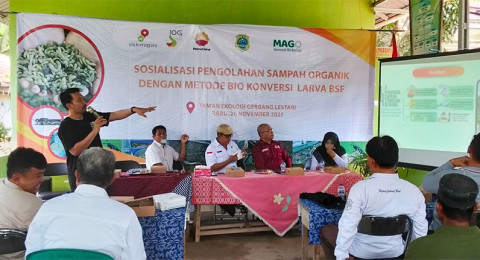 Edukasi Masyarakat Olah Sampah Organik, SKK Migas — PetroChina Gelar Sosialisasi dan Pelatihan dengan Metode Bio Konversi BSF