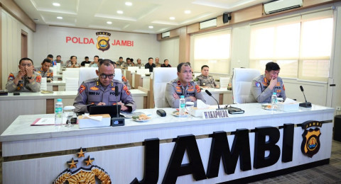 Polda Jambi Matangkan Kesiapan Nataru dan Operasi Aman Nusa II dalam Arahan Astamaops Kapolri