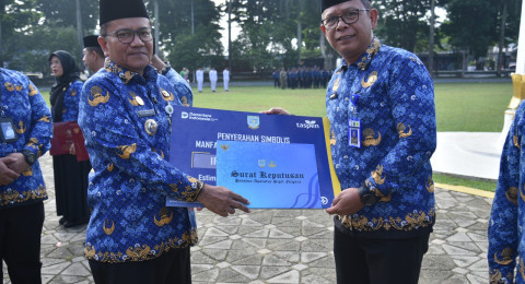 Kota Jambi Rayakan HUT ke-54 Korpri Wali Kota Tegaskan: “Kesejahteraan ASN Adalah Prioritas”