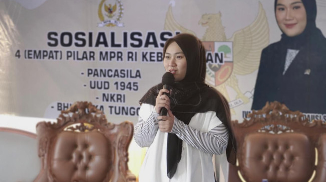 Perkuat Konsensus Bangsa, Ivanda Awalina Sasar Masyarakat Tebo Lewat Sosialisasi Empat Pilar MPR