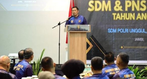 Polda Jambi Gelar Rakorbin SDM & PNS TA 2025: Wujudkan SDM Polri Unggul, Adaptif, dan Kolaboratif