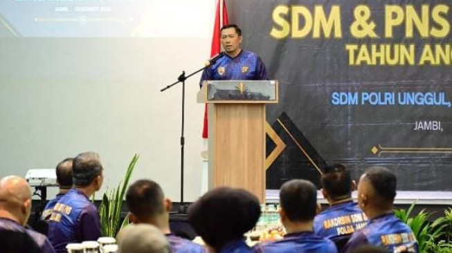 Polda Jambi Gelar Rakorbin SDM & PNS TA 2025: Wujudkan SDM Polri Unggul, Adaptif, dan Kolaboratif