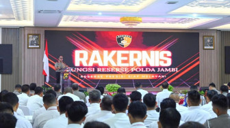 Wakapolda Jambi Buka Rakernis Fungsi Reserse TA 2025, Tegaskan Reserse Presisi Siap Melayani