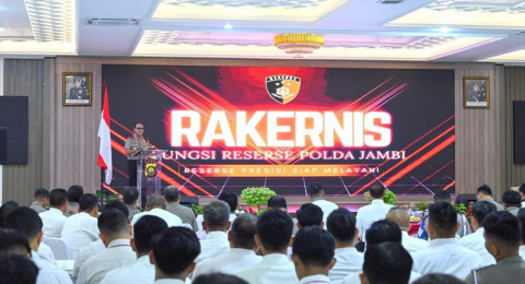 Wakapolda Jambi Buka Rakernis Fungsi Reserse TA 2025, Tegaskan Reserse Presisi Siap Melayani