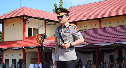 Kapolda Jambi Resmi Tutup Pendidikan Pembentukan Bintara Polri TA 2025