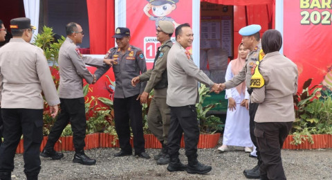 Jelang Nataru, Karoops Polda Jambi Lakukan Supervisi Pos Pengamanan