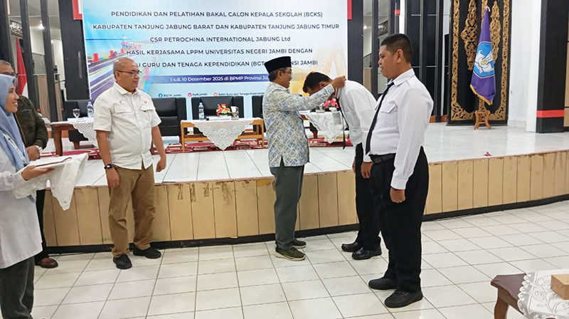 SKK Migas - PetroChina menggelar diklat bagi puluhan bakal calon kepala sekolah di Kabupaten Tanjabbar dan Tanjabtim | dod
