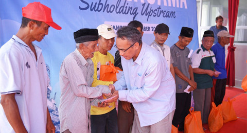 Pertamina Hulu Rokan Gelar Doa Bersama dan Santunan Anak Yatim, Bermunajat Demi Pemulihan Area Terdampak Banjir Sumatra