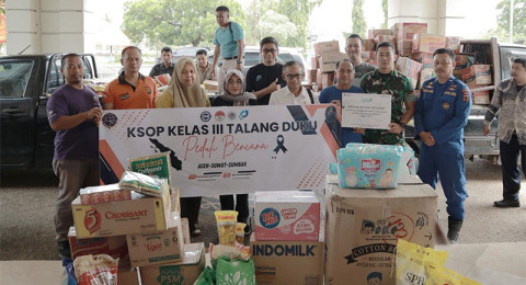 Insan Maritim Jambi Salurkan Ratusan Paket Bantuan Bencana Sumatra