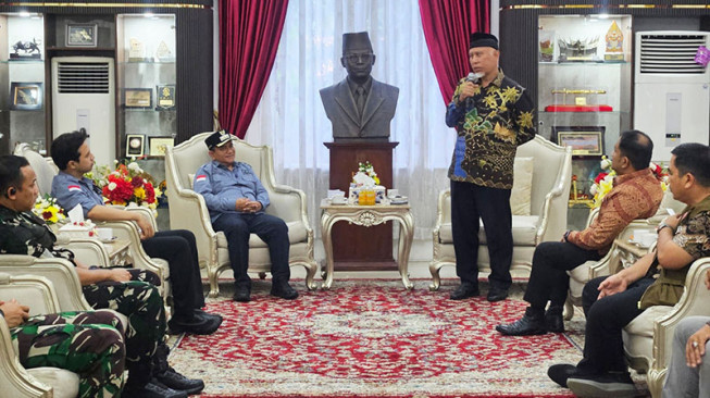 Gubernur Sumbar Apresiasi Bantuan Kota Jambi