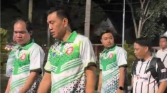 Bupati Batang Hari Ramaikan Final Voli Antarinstansi