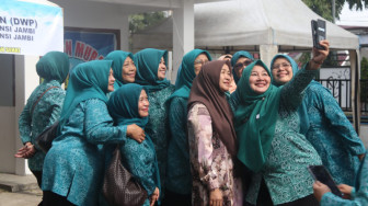 TP PKK Provinsi Jambi Hadirkan Sarapan Bergizi Lewat Jumat Berkah