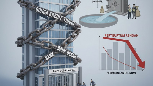 Bunga Kredit Tinggi, Penghambat Pertumbuhan Ekonomi Indonesia