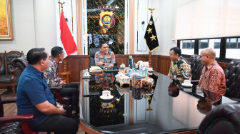 Perkuat Sinergi dalam Pemberantasan Penyalahgunaan Narkotika di Provinsi Jambi, Kapolda Terima Silaturahmi Kepala BNN Jambi