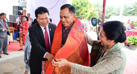 Irwasda Polda Jambi Hadiri Perayaan Pesta Perak 25 Tahun HKBP Simpang Rambutan Tanjab Barat