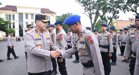 Selesai Bantu Korban Bencana Sumbar, 40 Personel BKO Polda Jambi Tiba di Jambi