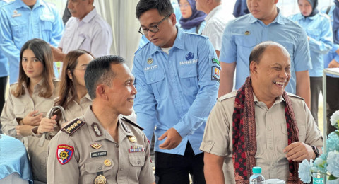 Irwasda Polda Jambi Hadiri Peresmian SPPG Terpencil Jambi Bersama Kepala BGN