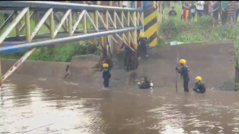 Bocah 11 Tahun Hilang Terseret Arus Sungai Buntung