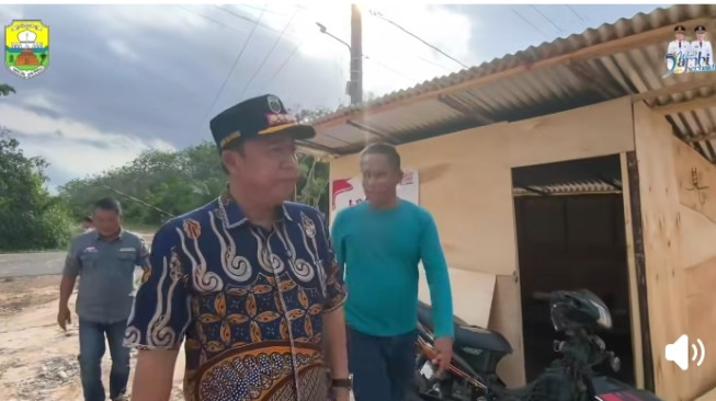 Bupati Muaro Jambi, Dr. Bambang Bayu Suseno Tinjau Pembangunan Koperasi Merah Putih di Koperasi Desa Sungai Gelam