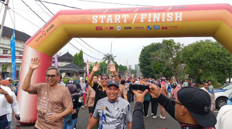 Partisipasi SKK Migas - PetroChina International Jabung Ltd Meriahkan Jalan Santai HUT 69 Provinsi Jambi