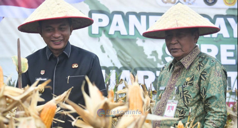 Panen Raya Jagung Bukti Sinergi Polri dan Pemda Muaro Jambi