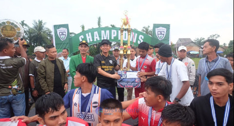 Bupati Muaro Jambi Tutup Turnamen Pandan Sakti Cup III, Sako Jaya FC Juara