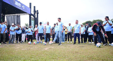 Irwasda Polda Jambi Hadiri Kegiatan Kick Off World Cup 2026, Wujudkan Sinergitas lewat Olahraga