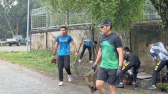 Libatkan Ribuan Personel, Polda Jambi Gelar Aksi Korve Massal Serentak