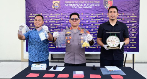 Polda Jambi Ungkap Kecurangan Isi Tabung LPG