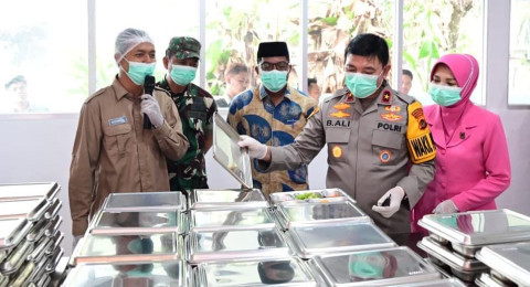 Wakapolda Jambi Launching SPPG Jambi Timur, Polda Jambi Dukung Penuh Program Nasional MBG