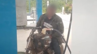 Heboh !!! Beredar Video Pelangsiran BBM Subsidi di SPBU Rantau Rasau