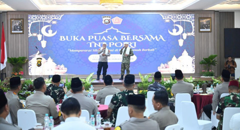 Buka Puasa Bersama TNI–Polri, Perkuat Sinergitas Jelang Pengamanan Ops Ketupat