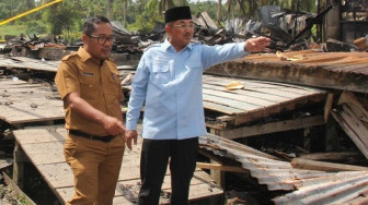 Pemkab Tanjabbar Pastikan Pemulihan Fasilitas Pesantren Pasca Kebakaran